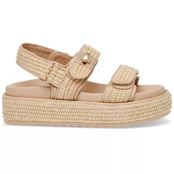 Steve Madden 
Women's Bigmona Platform Footbed Sandals - Picture 2 of 7